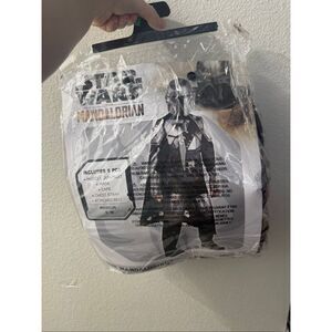 Star Wars Kids Boys Medium Mandalorian Costume Cosplay Halloween Dress Up